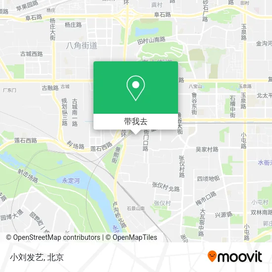 小刘发艺地图