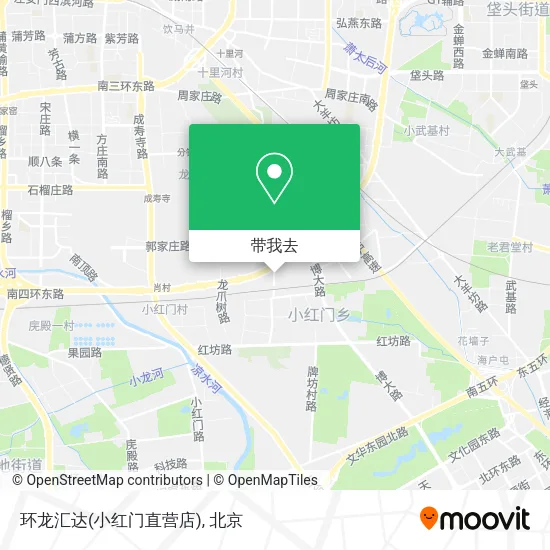 环龙汇达(小红门直营店)地图