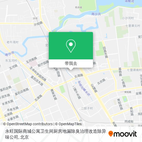 永旺国际商城公寓卫生间厨房地漏除臭治理改造除异味公司地图