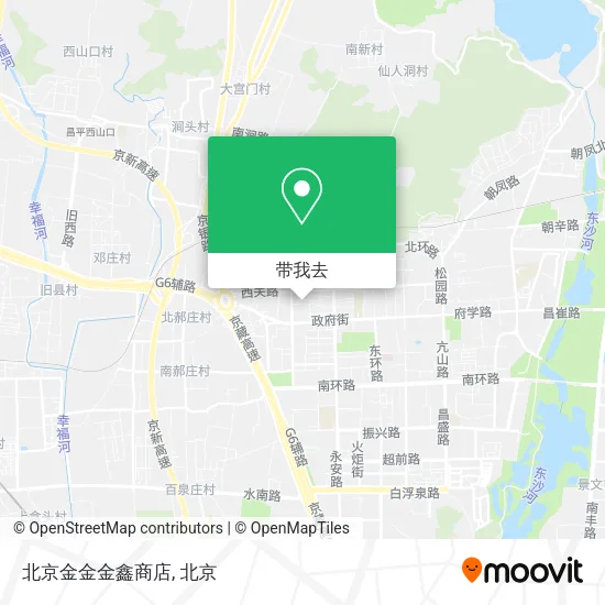 北京金金金鑫商店地图