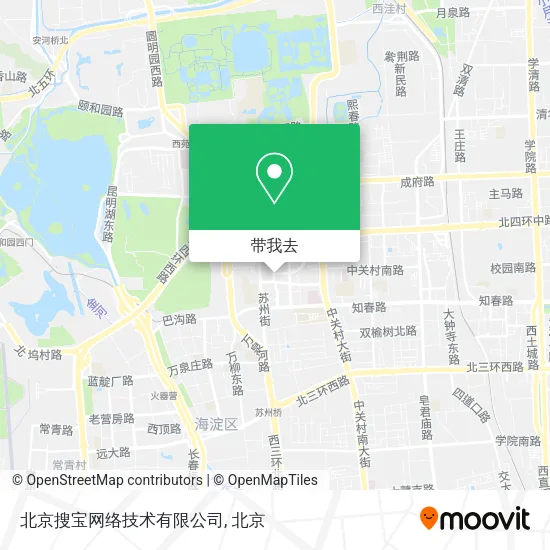 北京搜宝网络技术有限公司地图