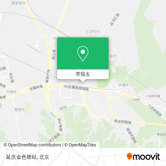 延庆金色驿站地图