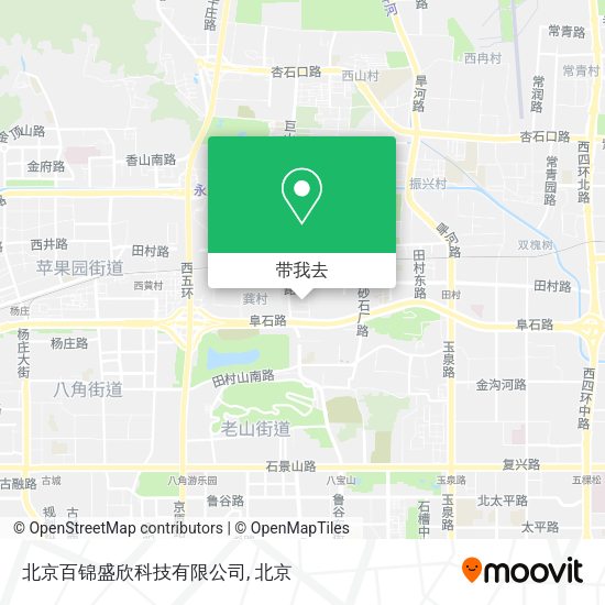北京百锦盛欣科技有限公司地图