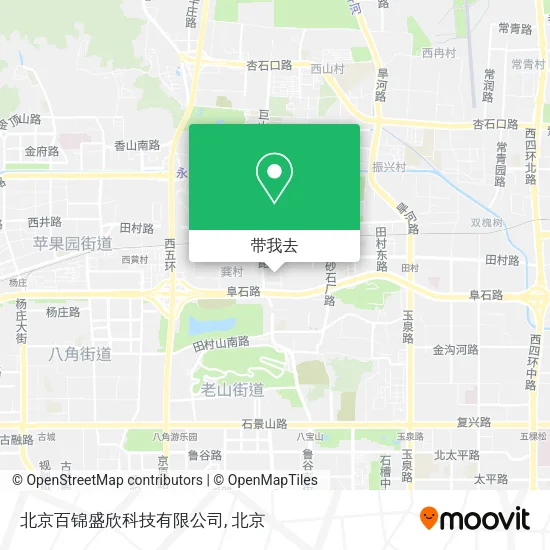 北京百锦盛欣科技有限公司地图