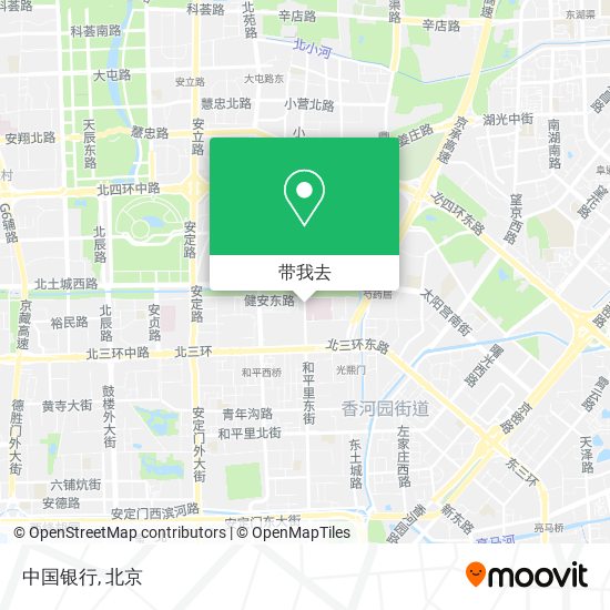 中国银行地图