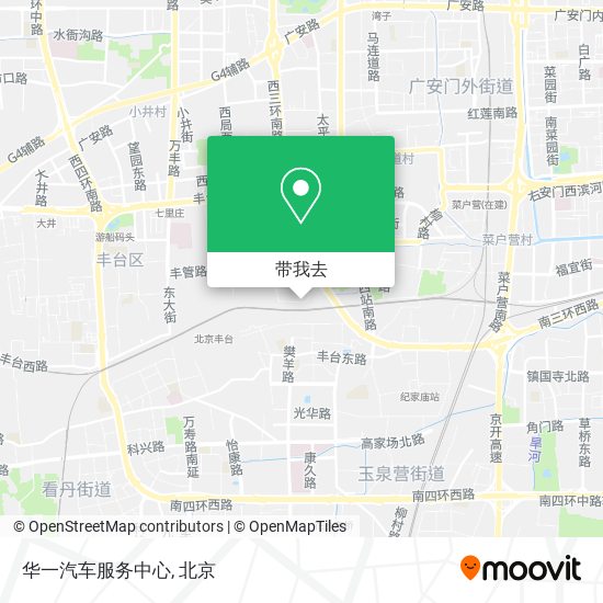 华一汽车服务中心地图