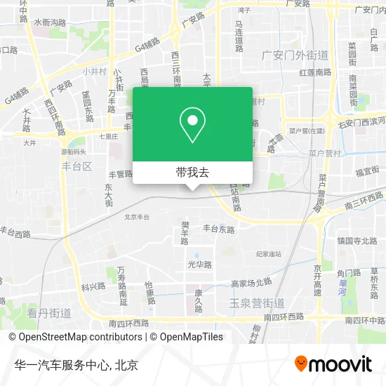 华一汽车服务中心地图