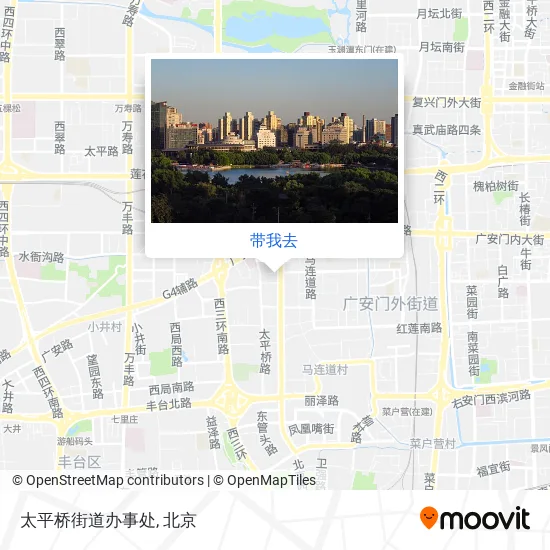 太平桥街道办事处地图