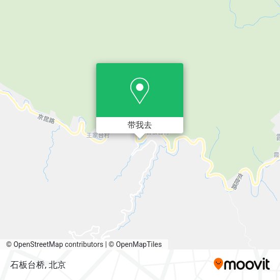 石板台桥地图
