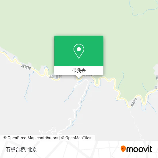 石板台桥地图