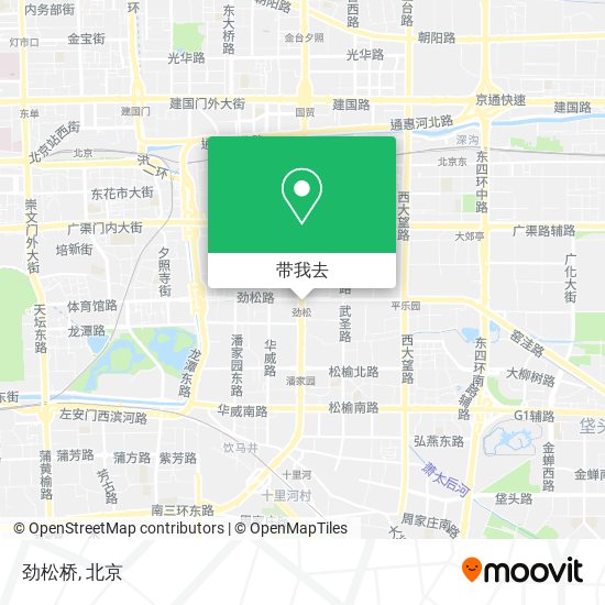 劲松桥地图