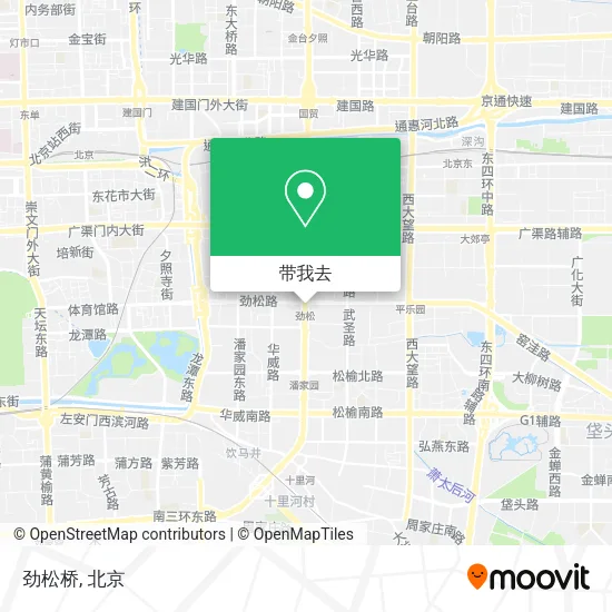 劲松桥地图
