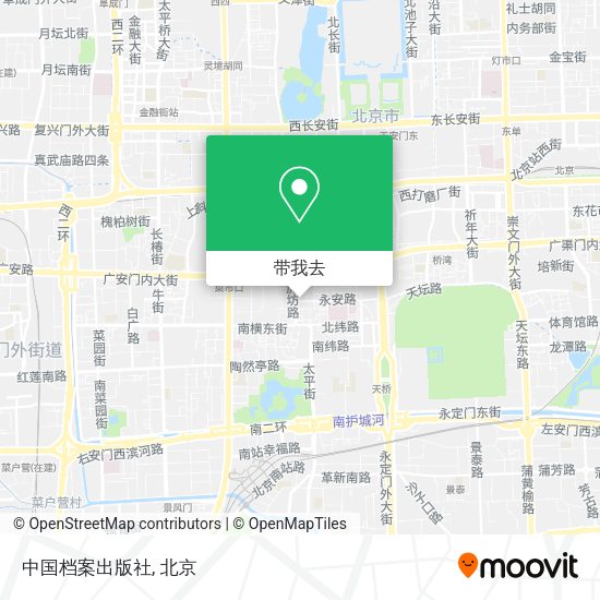 中国档案出版社地图