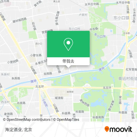 海淀酒业地图