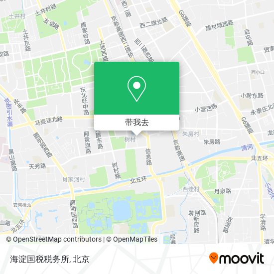 海淀国税税务所地图