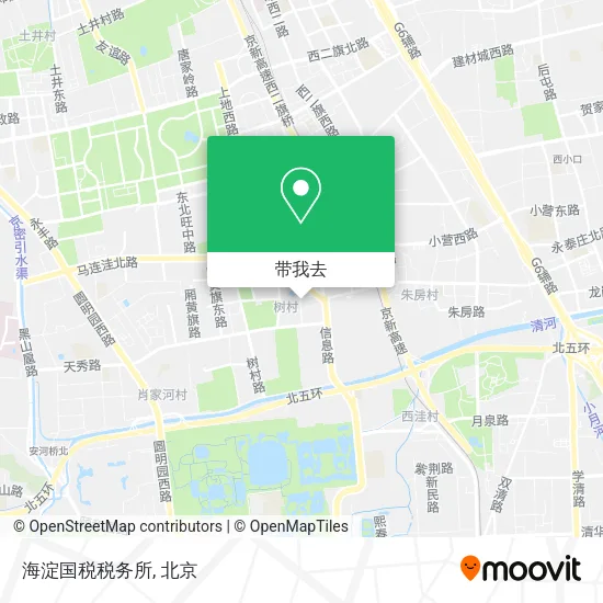 海淀国税税务所地图