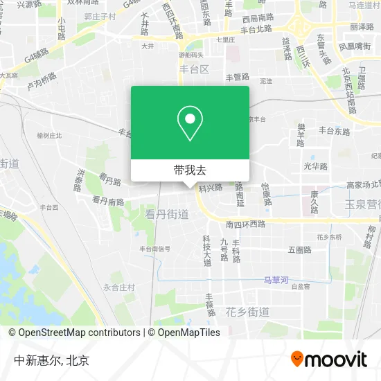 中新惠尔地图