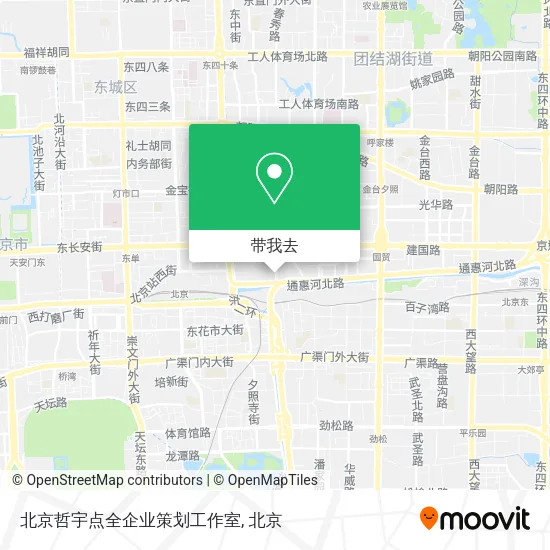 北京哲宇点全企业策划工作室地图