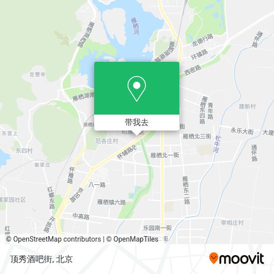 顶秀酒吧街地图
