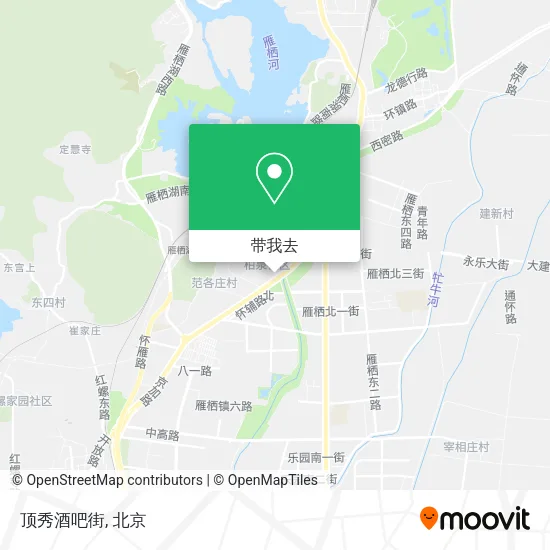 顶秀酒吧街地图