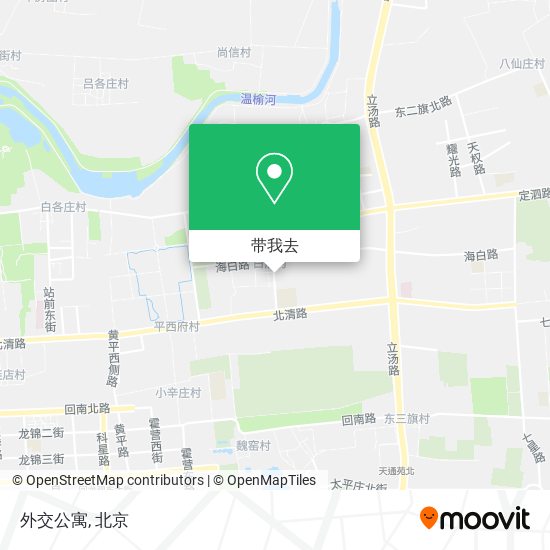 外交公寓地图