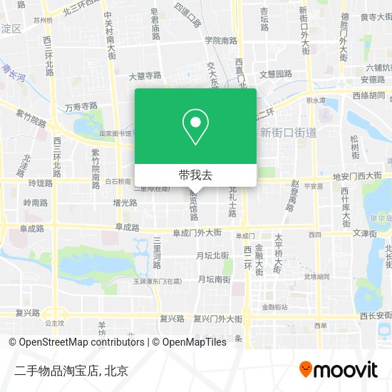 二手物品淘宝店地图