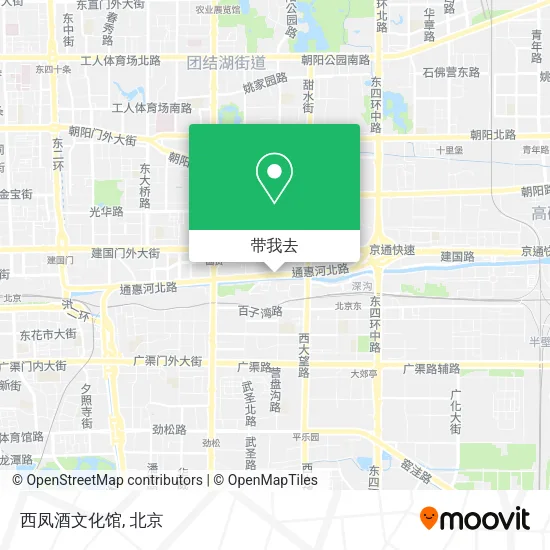 西凤酒文化馆地图
