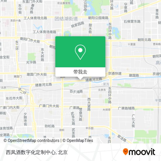 西凤酒数字化定制中心地图