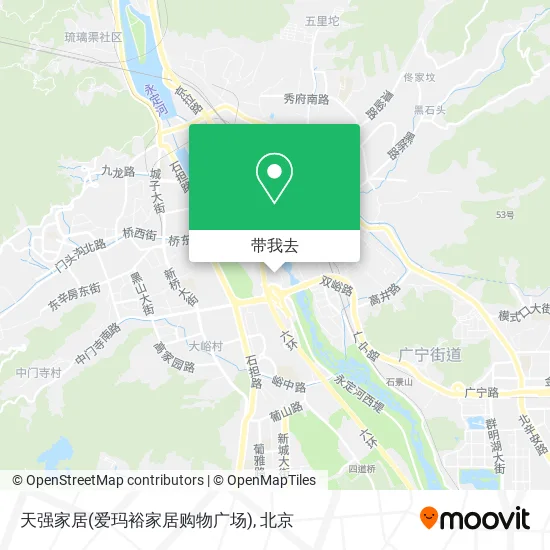 天强家居(爱玛裕家居购物广场)地图