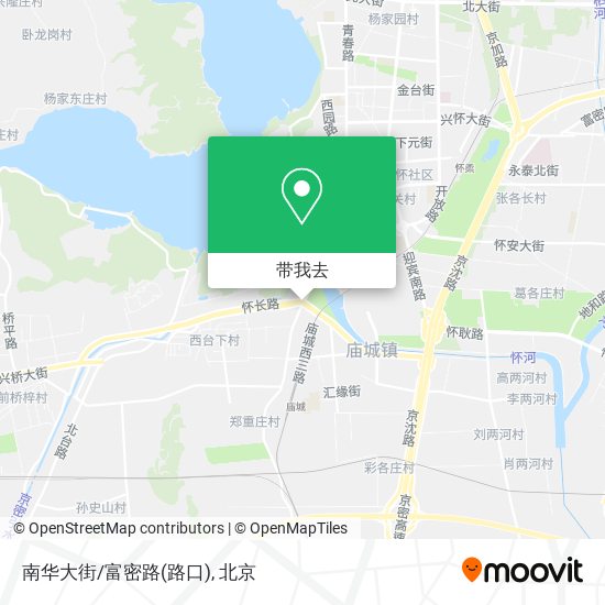 南华大街/富密路(路口)地图