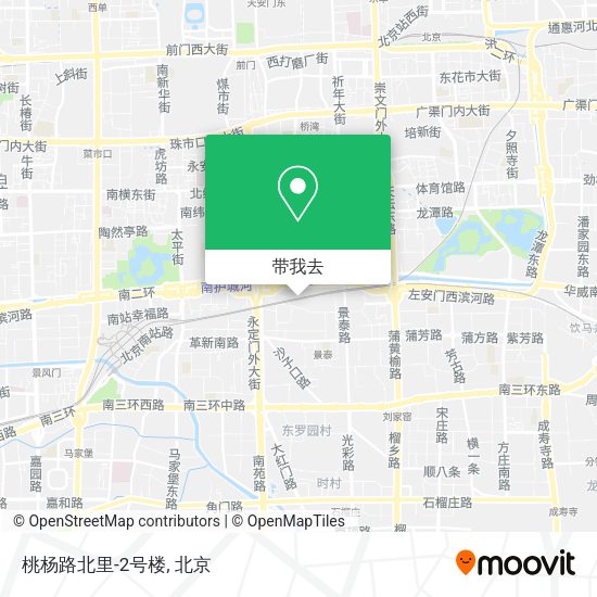 桃杨路北里-2号楼地图