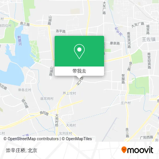 崇辛庄桥地图