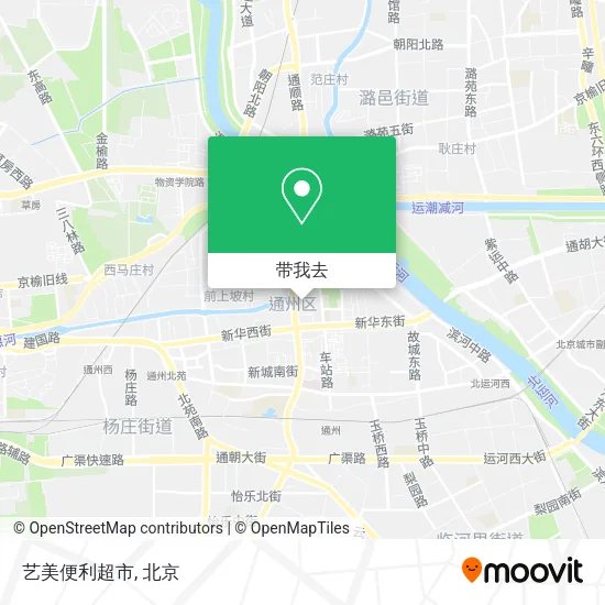 艺美便利超市地图
