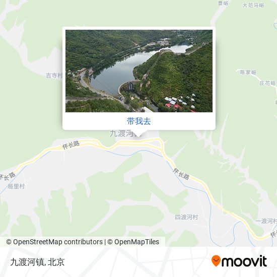 九渡河镇地图