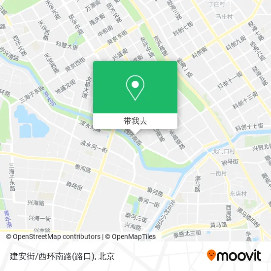 建安街/西环南路(路口)地图