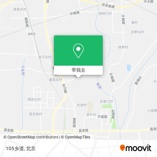 105乡道地图