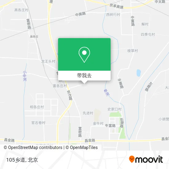 105乡道地图