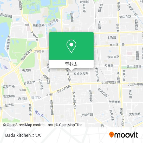 Bada kitchen地图