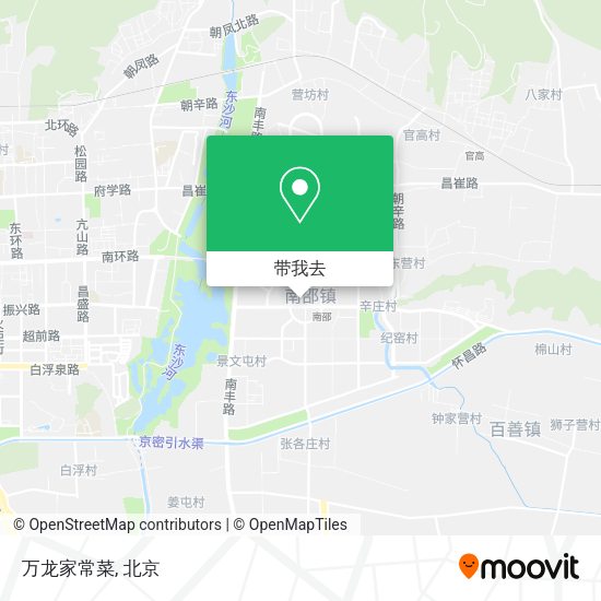 万龙家常菜地图