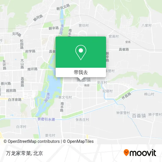 万龙家常菜地图