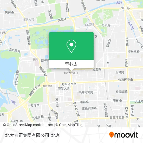 北大方正集团有限公司地图