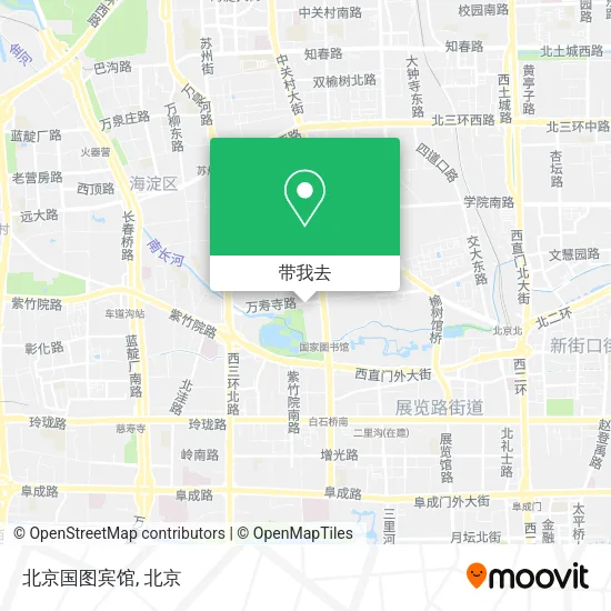 北京国图宾馆地图