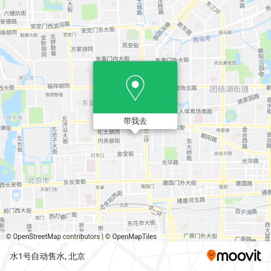 水1号自动售水地图