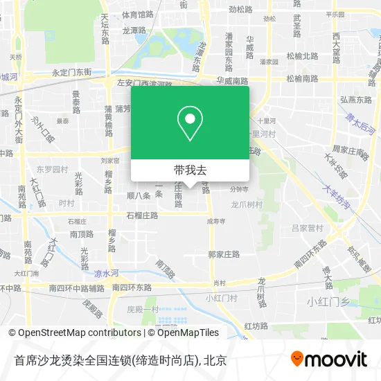 首席沙龙烫染全国连锁(缔造时尚店)地图