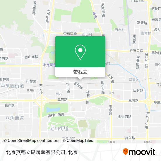 北京燕都立民屠宰有限公司地图