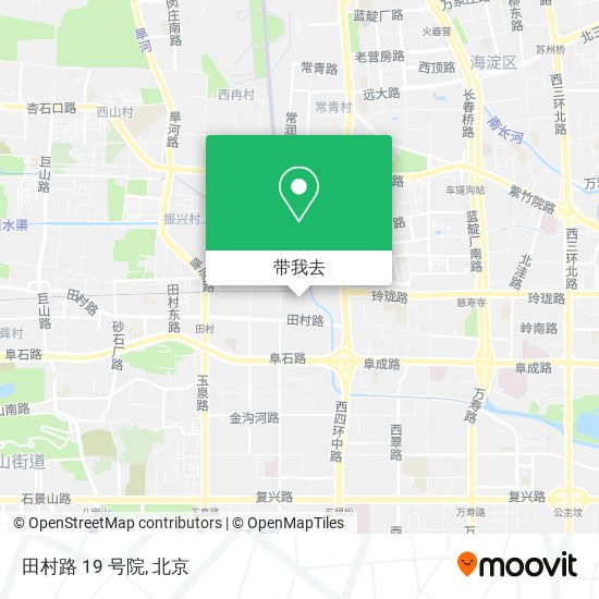 田村路 19 号院地图
