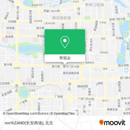 northZAND(长安商场)地图