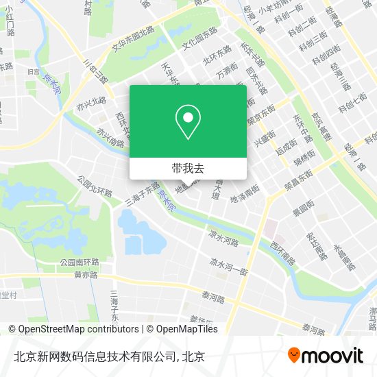 北京新网数码信息技术有限公司地图