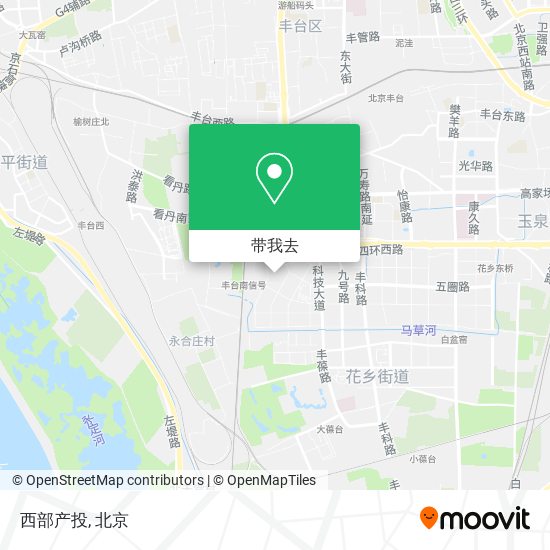 西部产投地图