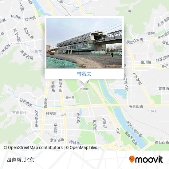 四道桥地图